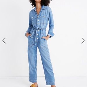 Madewell Denim Jumpsuit in Size M